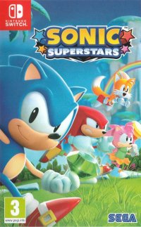 Sonic Superstars PAL Playstation 4 PAL box art